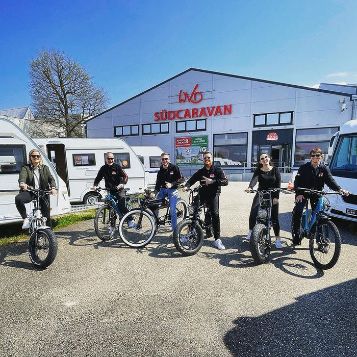 Caravan und E-Bike