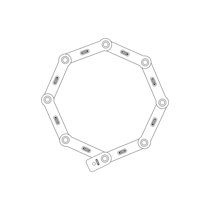 Abus Bordo Centium 6000k Faltschloss 120cm - myvelo.de