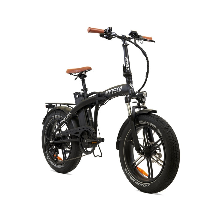 MYVELO Palma Elektro Klapprad schwarz