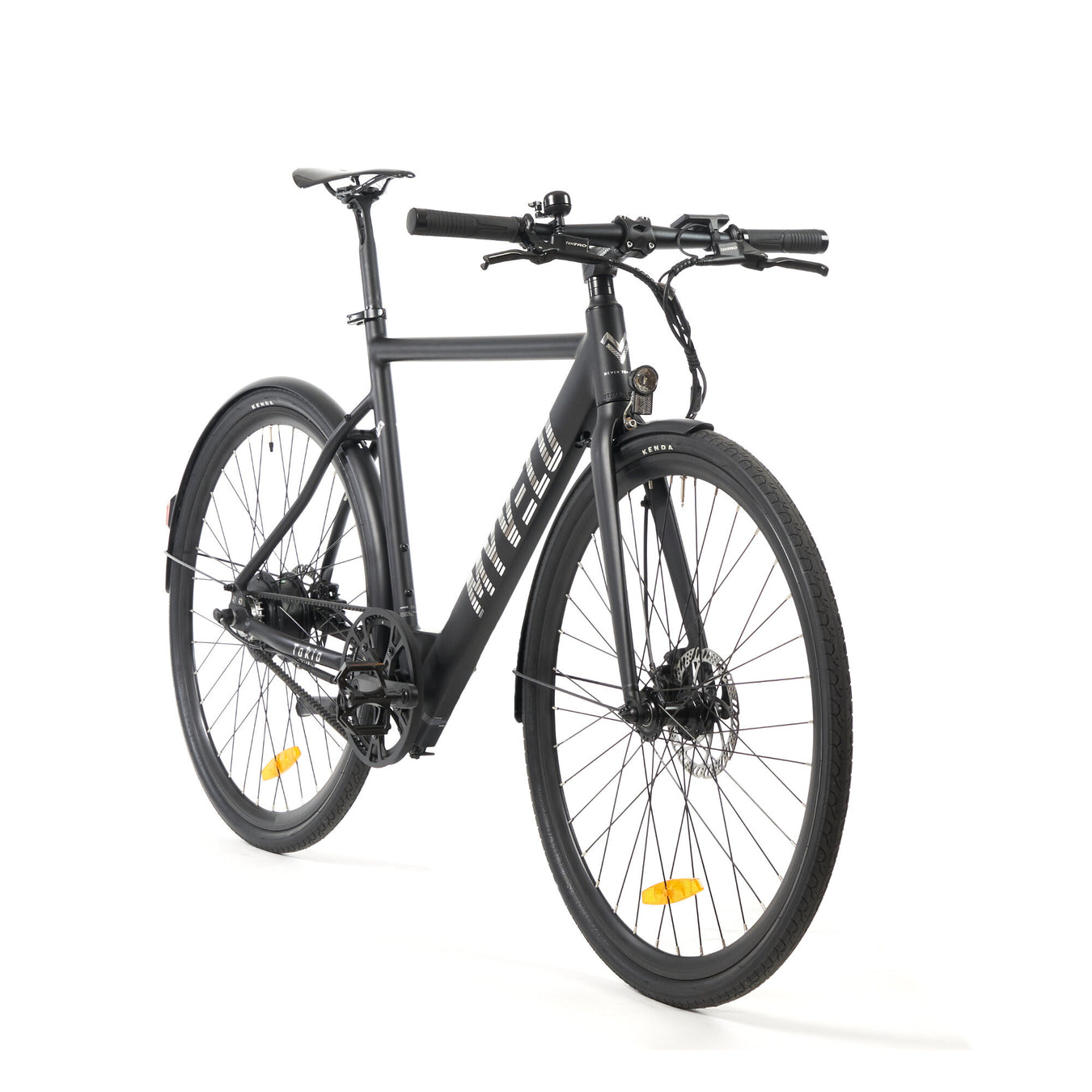 Vélo électrique avec entraînement par courroie