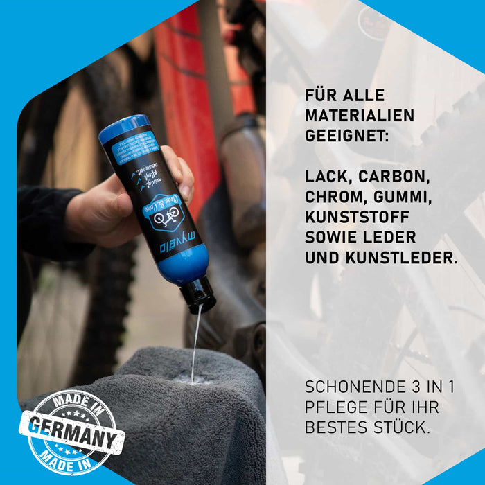 myvélo Clean and Care Fahrradreiniger mit Politur - myvelo.de
